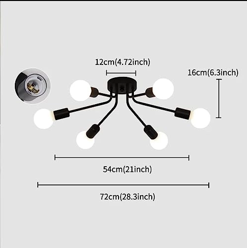 Low Height Ceiling Chandelier
