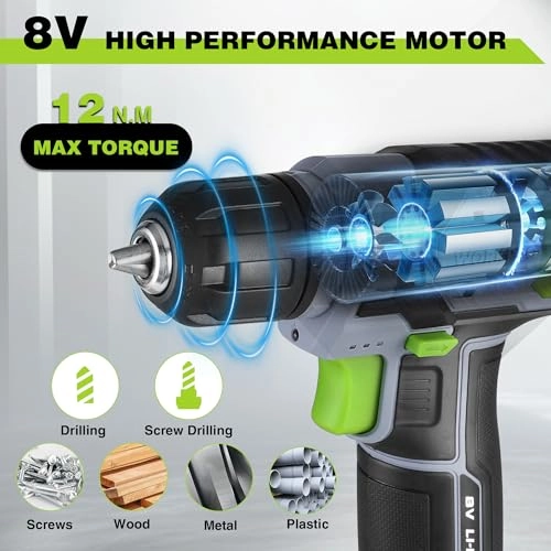 Cordless Drill - 2000 Milliamp Hours