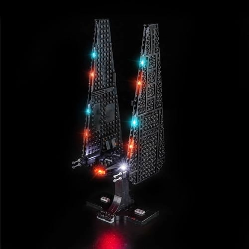 LED Light Set Compatible with Kylo Ren's Command Shuttle - Battery Powered Copper Line