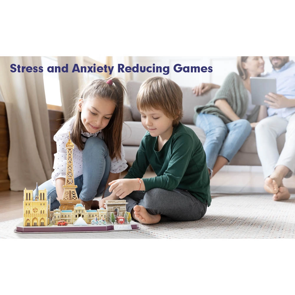 City Line Paris 3D Puzzle (ALGT-MC254H) - 114 pcs