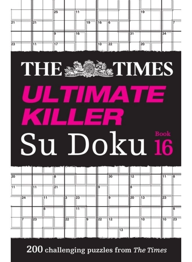 The Times Su Doku Ultimate Killer Su Doku Puzzle (16)