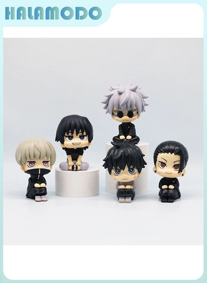 halamodo Gojo Satoru + Geto Suguru + Yuta Okkotsu + Fushiguro Toji + Inumaki - Jujutsu Kaisen (QQ0450)