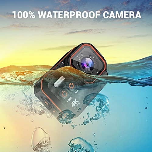 Action Camera - 128g 4K 60FPS