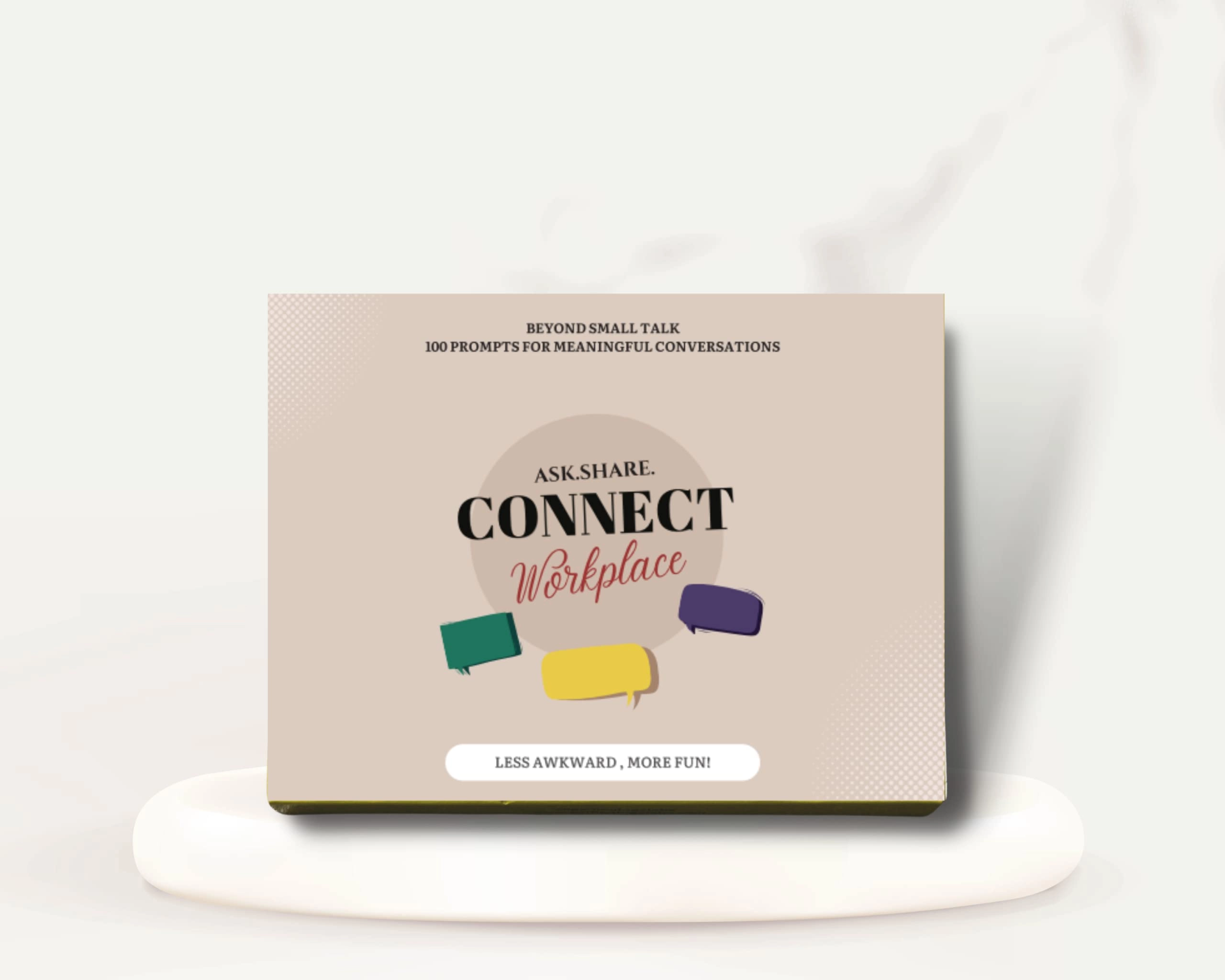 Ask.Share.Connect Workplace - 10 years and up 2 Packs of 50 cards Each