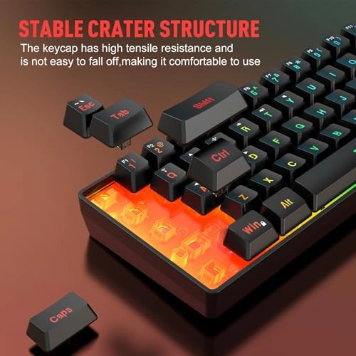 Multi-Function RGB Backlight Keyboard - Wired/Wireless