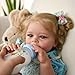 Reborn Baby Doll - 18 Inch Vinyl Girl Blond Ages 3+