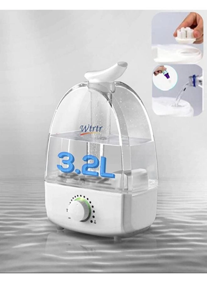 Ultrasonic Air Humidifier - 380ml 3.2L
