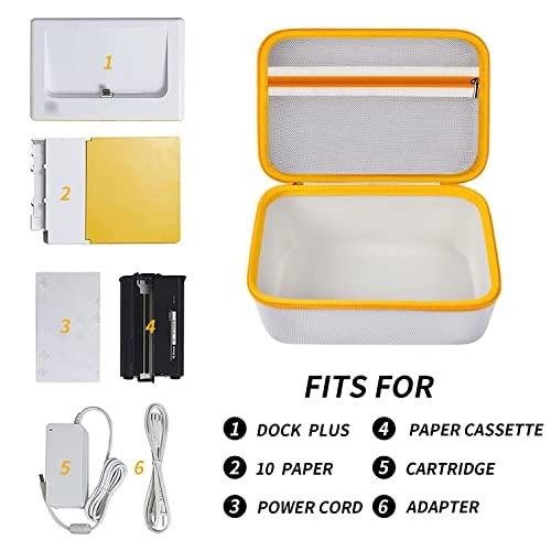 Case Compatible with Kodak Dock Plus/for Kodak Dock Premium Wi-Fi Portable 4x6" Instant Photo Printer