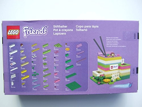 Friends Pencil Holder - 3 compartments 138 pieces