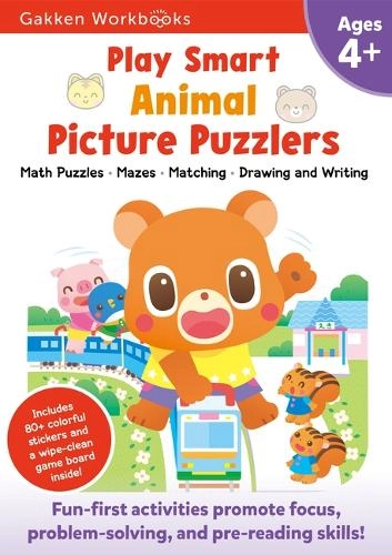 Gakken Play Smart Animal Picture Puzzlers - 4+