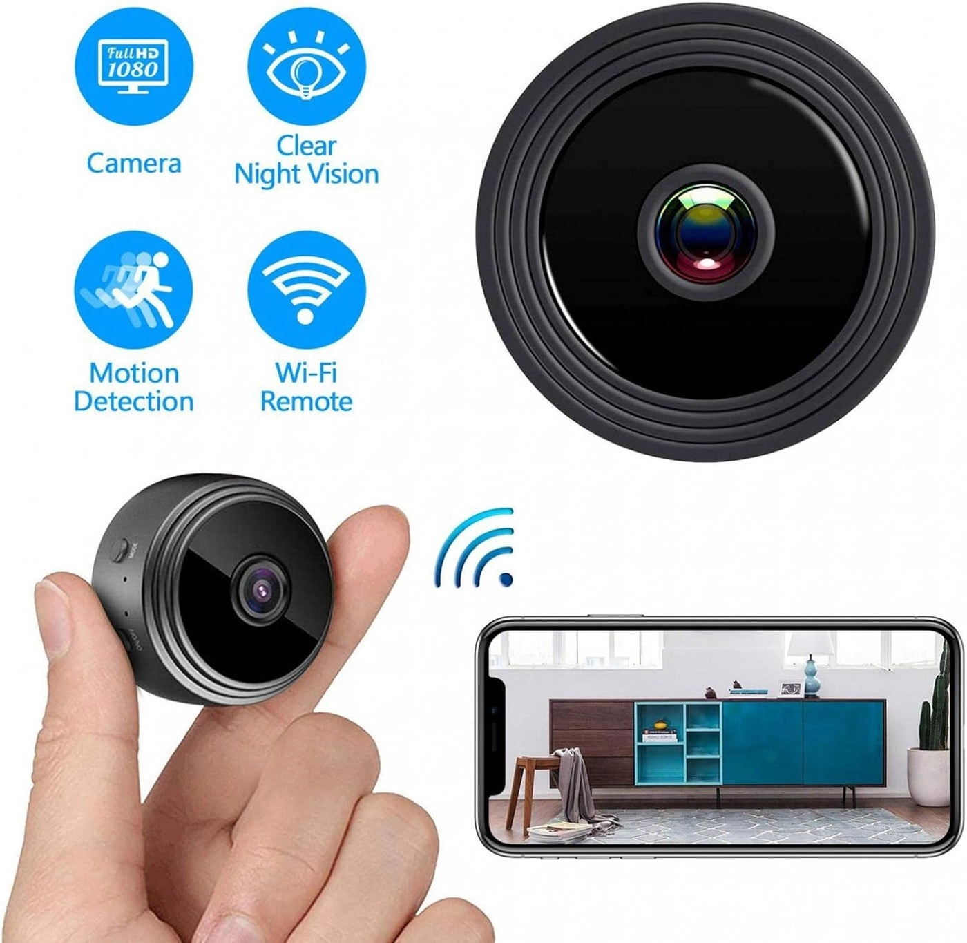 Mini Spy Camera - 1080P 30fps