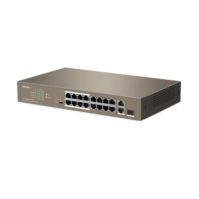 TEF1118P-16-150W 16-Ports