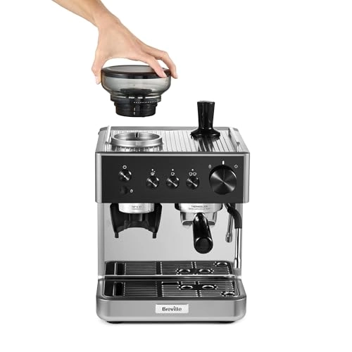 Barista Classic VCF186X - Integrated Coffee Grinder Milk Frother