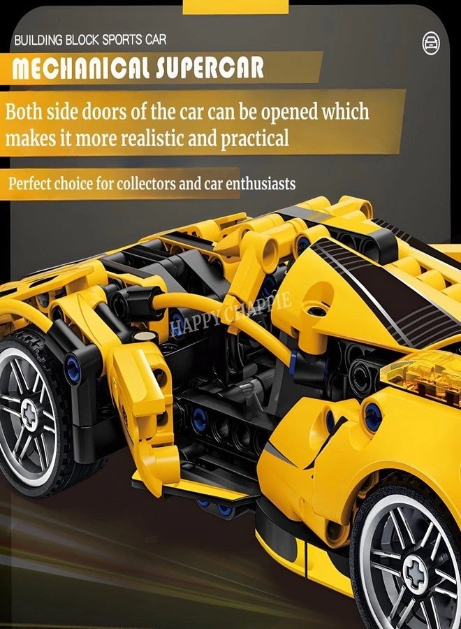 Mechanical Super Car - Openable Doors Rubber Wheels