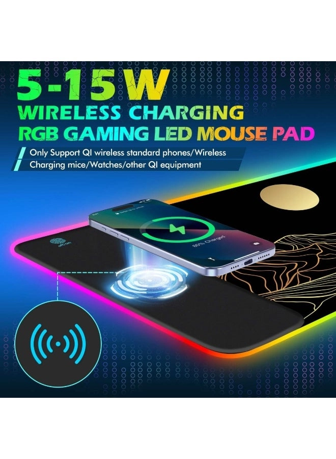 RGB Gaming Mouse Pad - Wired