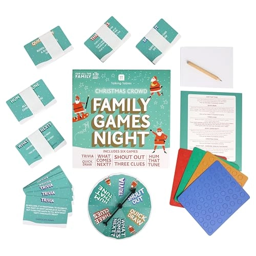 Family Games Night - Christmas Six Games Bundle