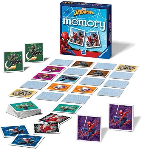 Marvel Spiderman Mini Memory Game - 3 Years and Up 48 pieces