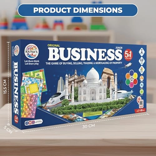 Little Business + Ludo + Snakes & Ladders + Car Rally + Cricket