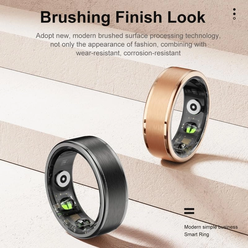 Smart Ring - Heart rate monitor Blood oxygen saturation Sleep Monitoring