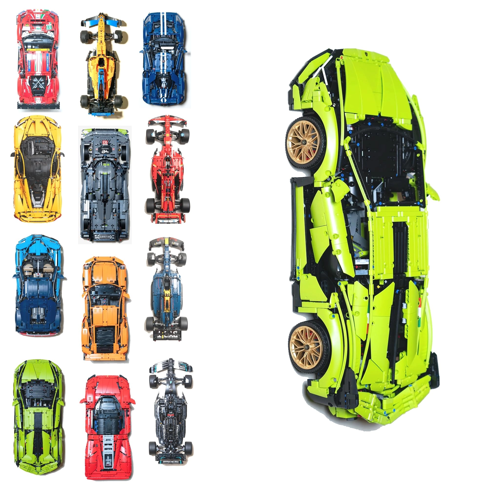 Wall Mount Compatible for Lego - Made in France Plastic