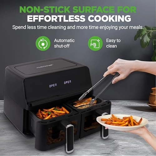 Double Basket Air Fryer NCAF5508AT.5