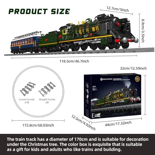 Orient Express Steam Locomotive - 3898 pcs