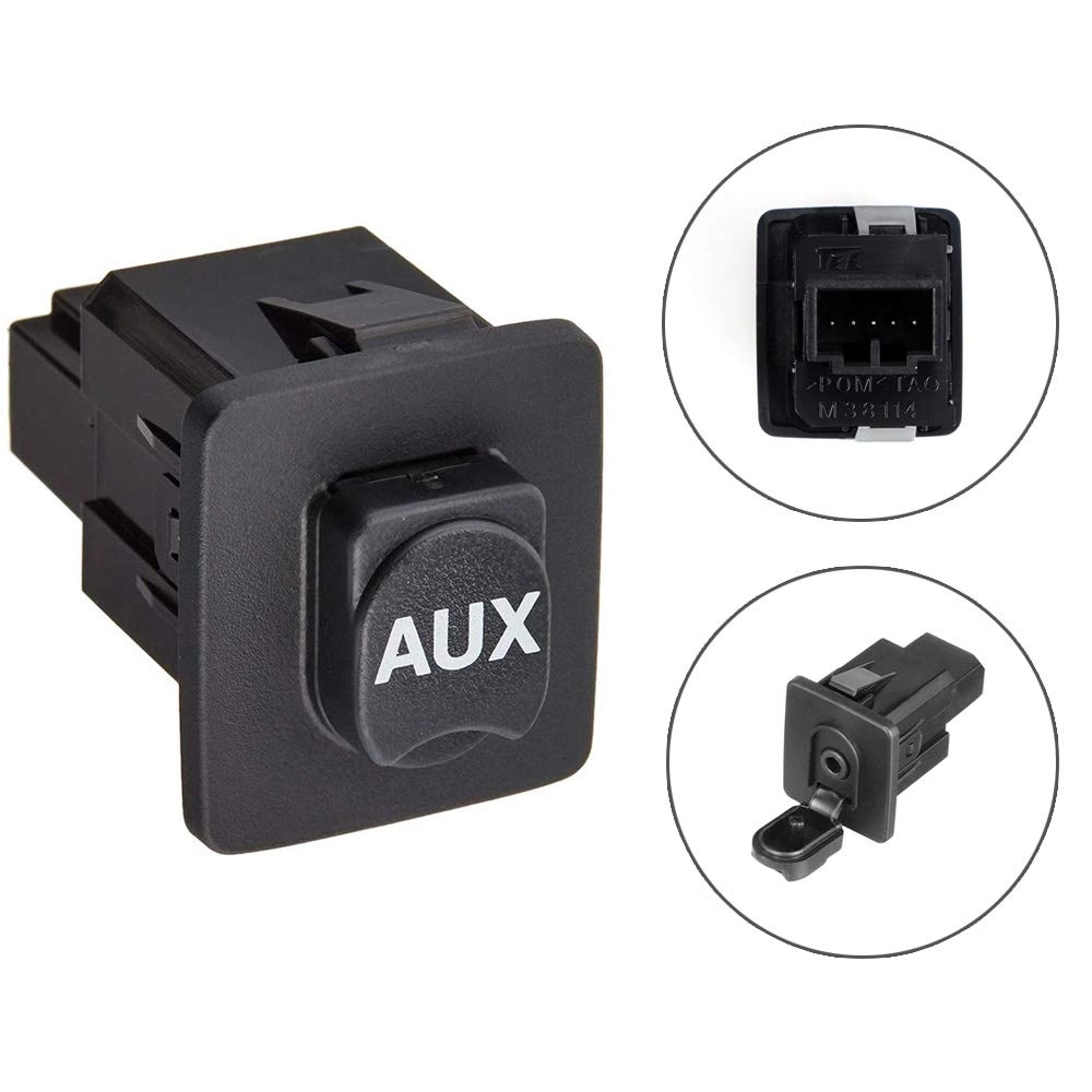 Auxiliary Input Jack Assembly 39112-TA0-A01 - 2009-2012 Honda Pilot, 2008-2010 Honda Accord EX, EX-L, 2011 Honda Accord LX