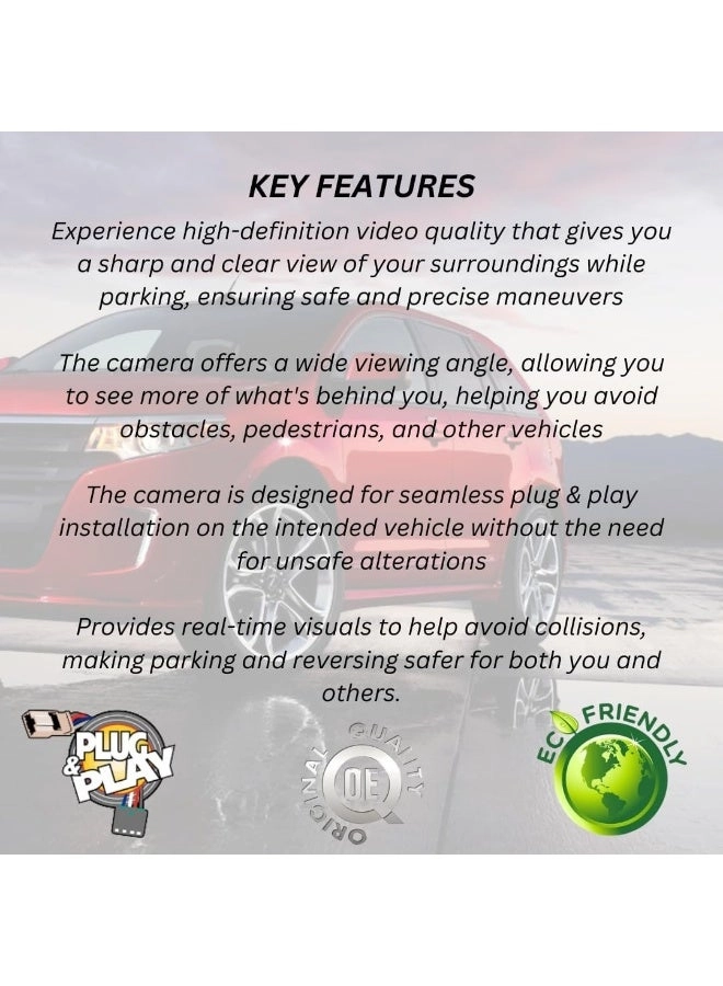 Park Assist Camera - Night vision