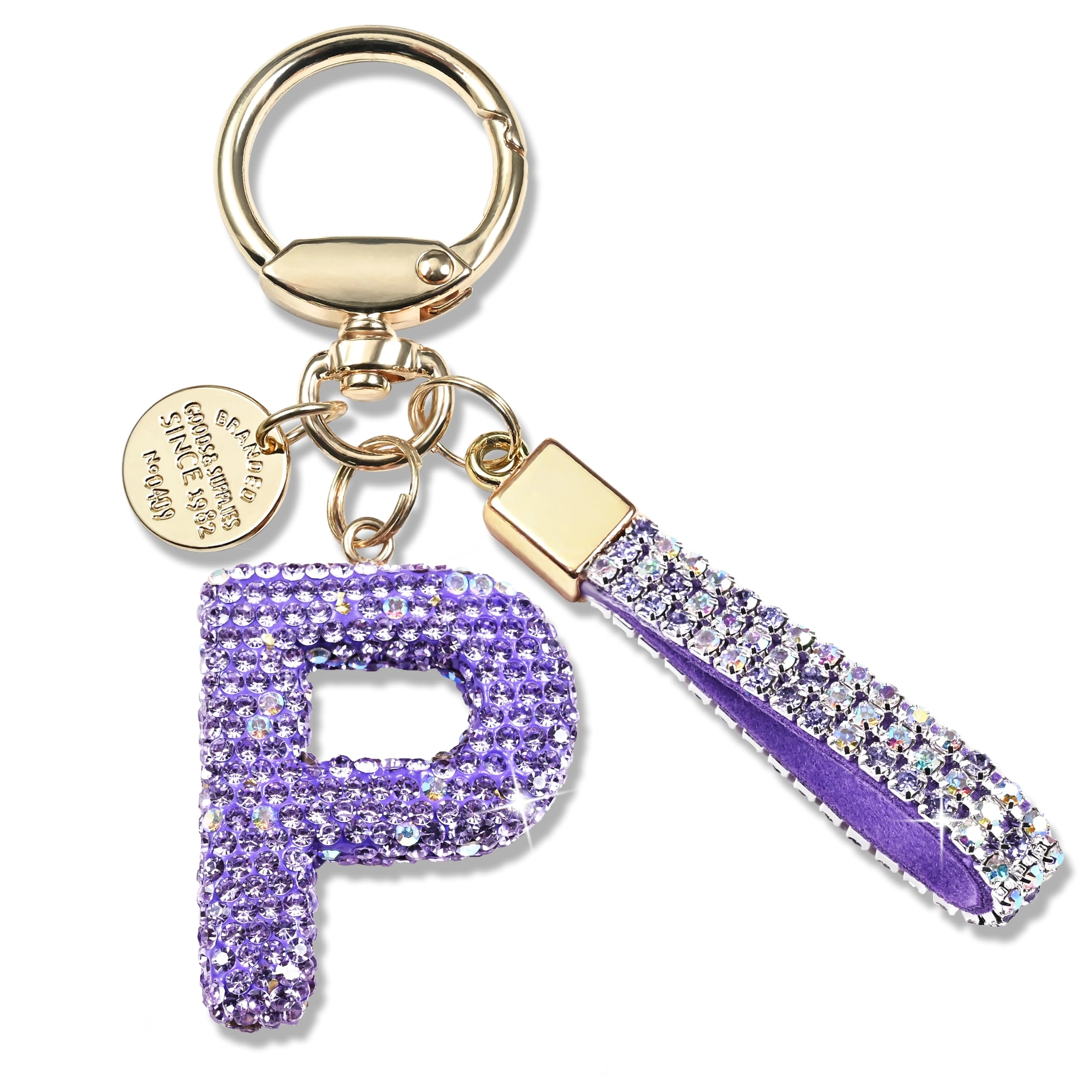 Initial Letter Keychain - Letter