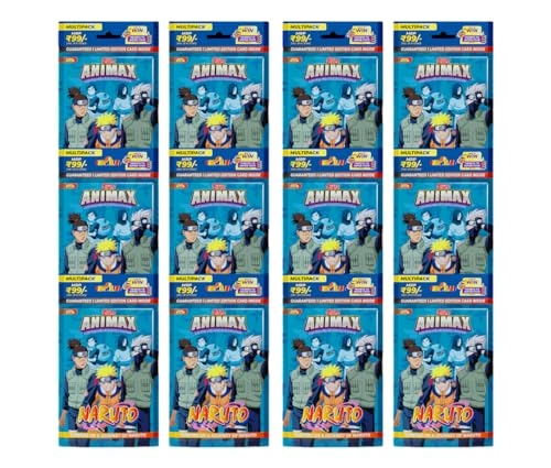 Animax Naruto Collectible Card Game - Multipack of 12