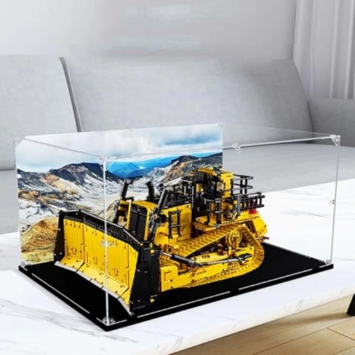 Acrylic Display Case for LEGO Bulldozer Model 42131 - 3mm thickness