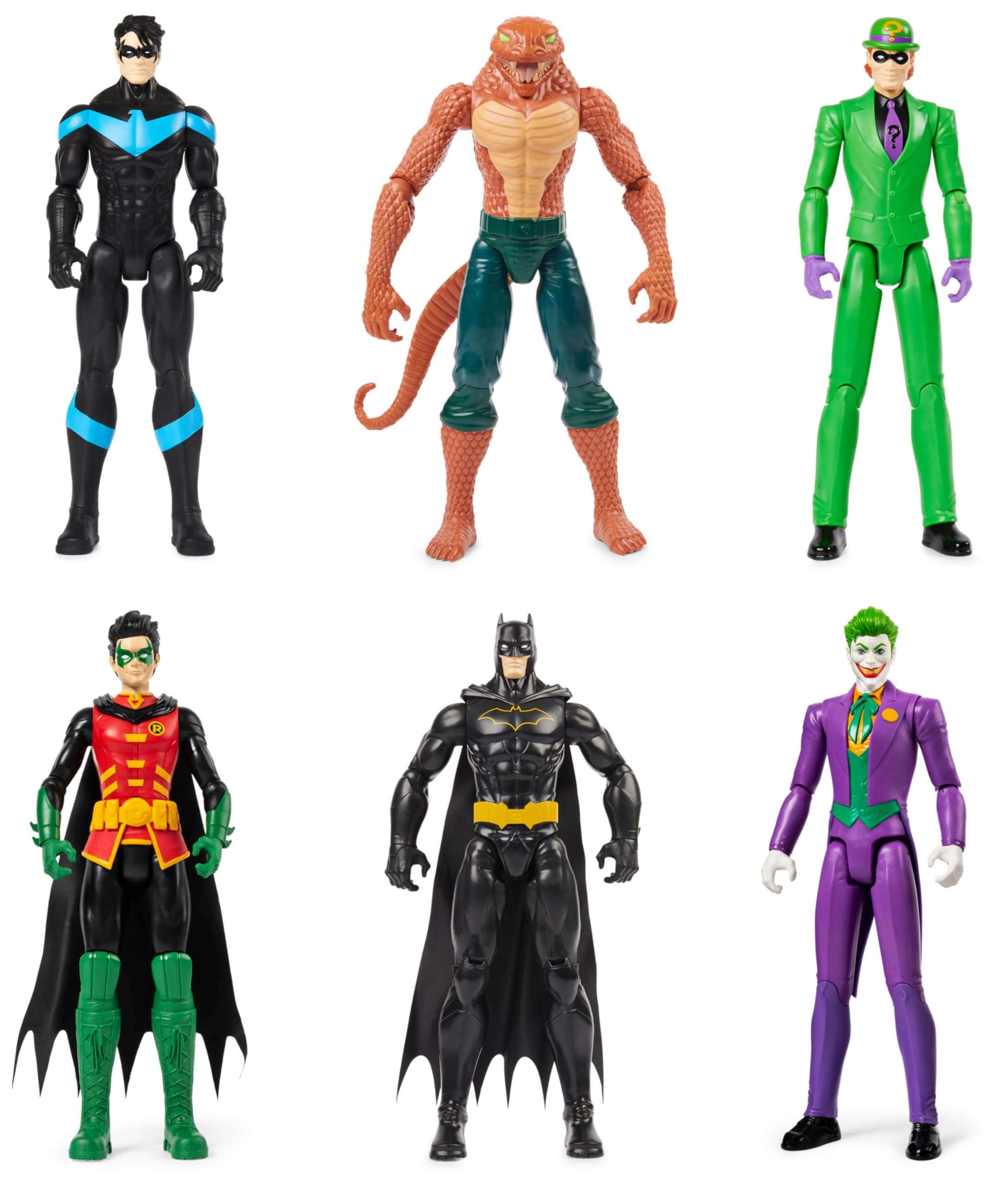 Spin Master Batman + Robin + Nightwing + The Joker + The Riddler + Copperhead - Batman (6064966)