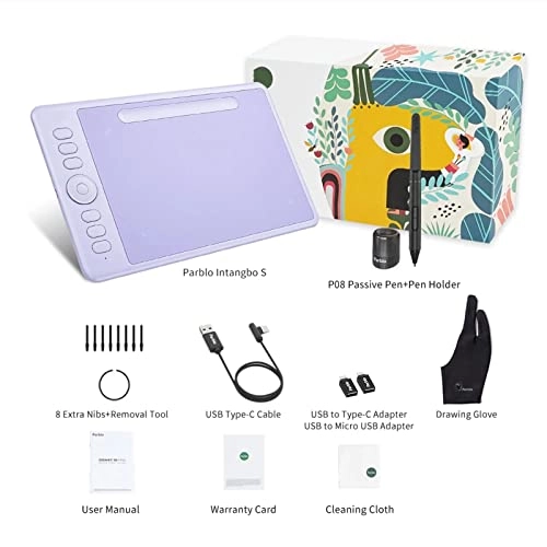 Graphic Drawing Tablet - 6.99x4.09 inches 8192 Level