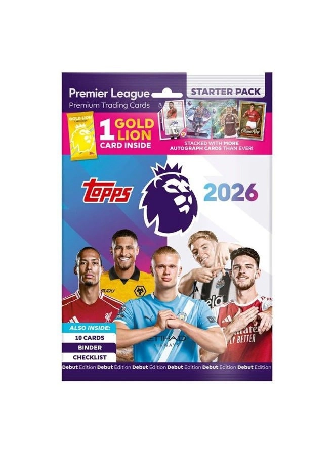 Topps Premier League 2025/26 - Starter Pack - English