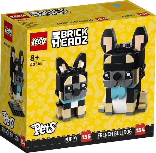 BrickHeadz French Bulldog and Puppy (40544) - 2 models