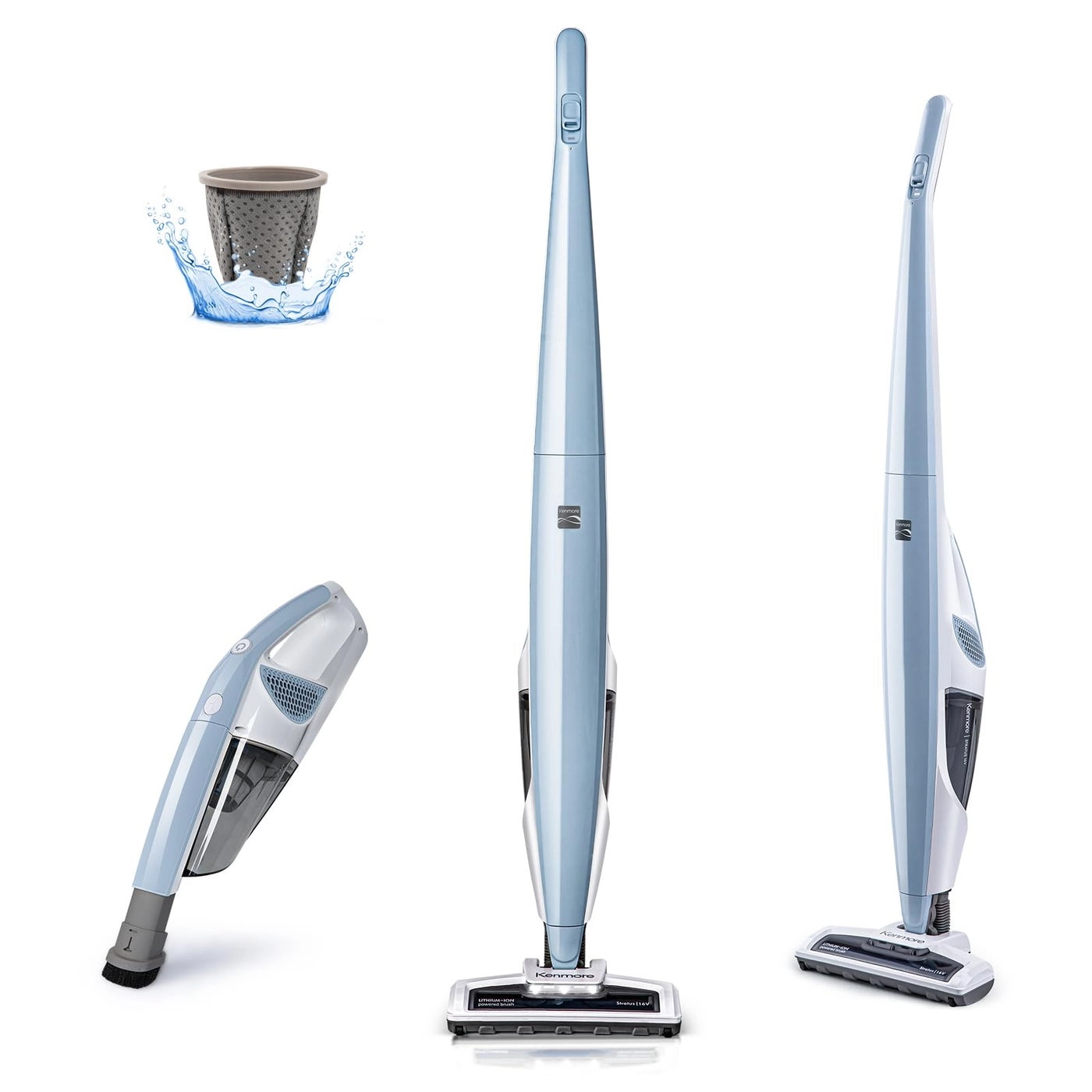 Kenmore DS1020 - Cordless 16V 2-in-1 Handheld