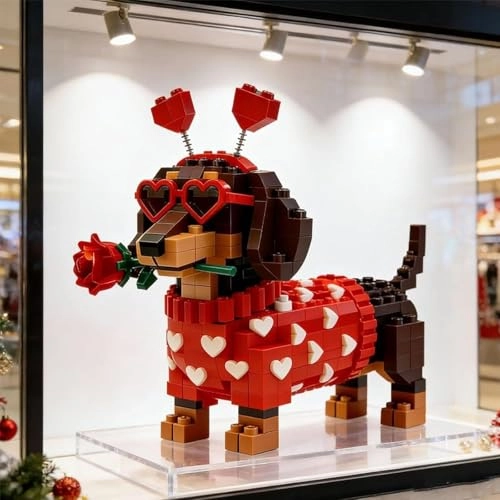 Dachshund Building Blocks Set - Dachshund 1 pcs