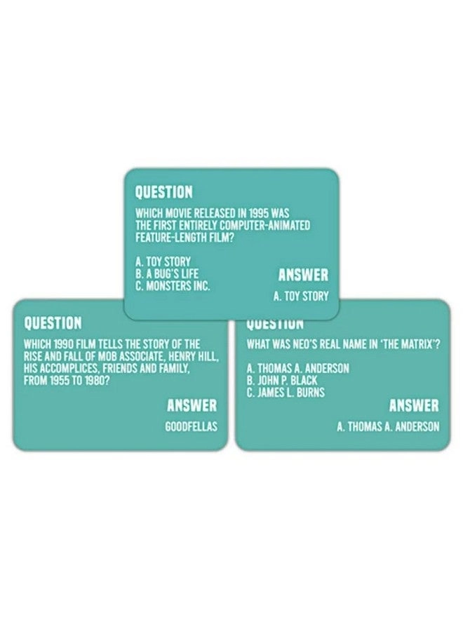 Totally 90s Movie Trivia - 100 Cards