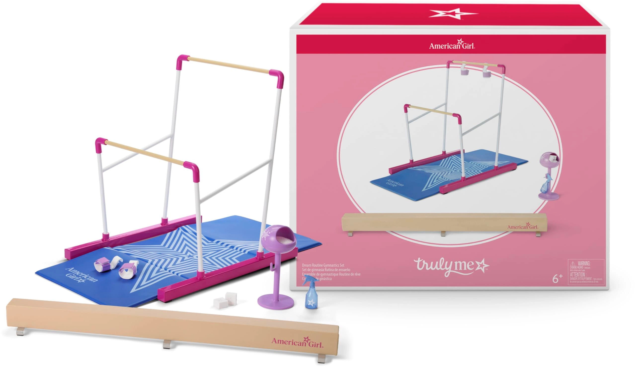 American Girl Dream Routine Gymnastics Set - 9-piece 18-inch Ages 5+