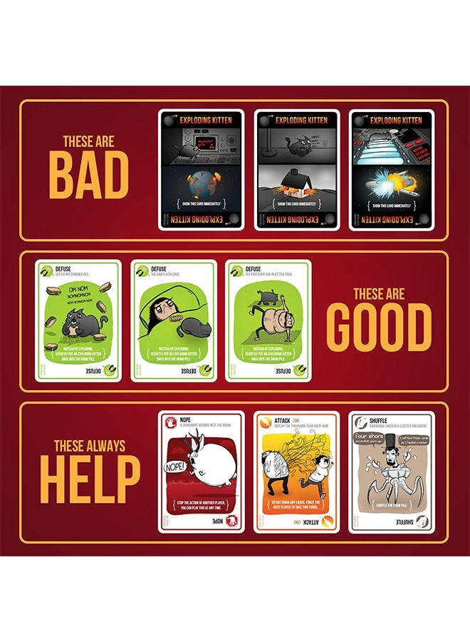 Exploding Kittens - Card Game