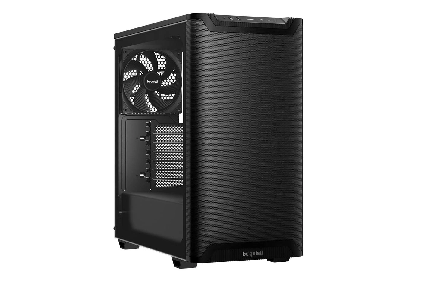 Pure Base 501 - Black 2 Preinstalled Quiet Fans