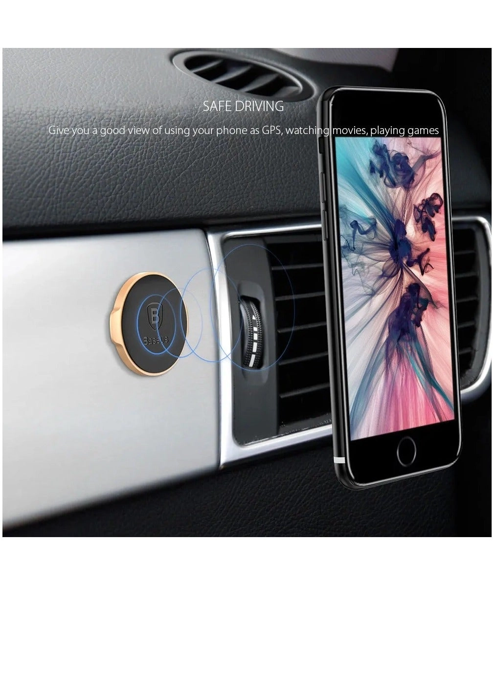Magnetic Car Phone Holder
