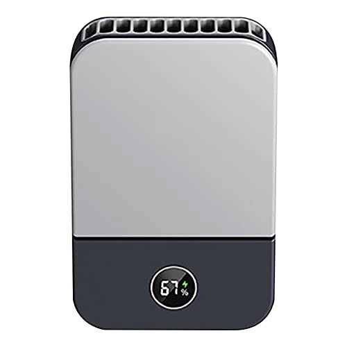 Hanging Neck Fan - Small Portable White 1-3 hours