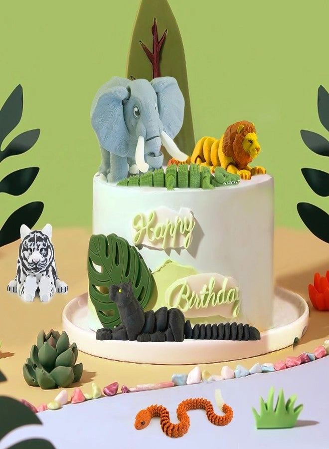 Safari Animals Figures - 6PCS