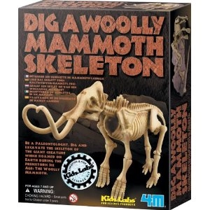 4M Kidz Labs Dig A Mammoth Skeleton