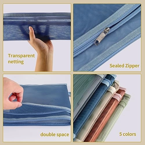 Mesh Zipper Pouch - Nylon 2L