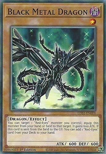 Yugioh Singles Black Metal Dragon
