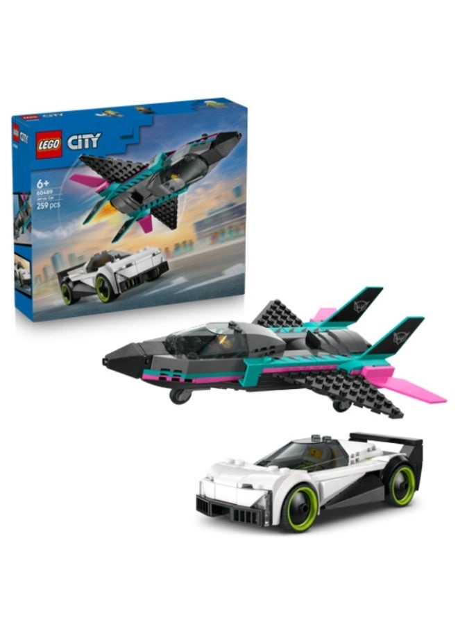 LEGO City Jet Vs. Car (60489)