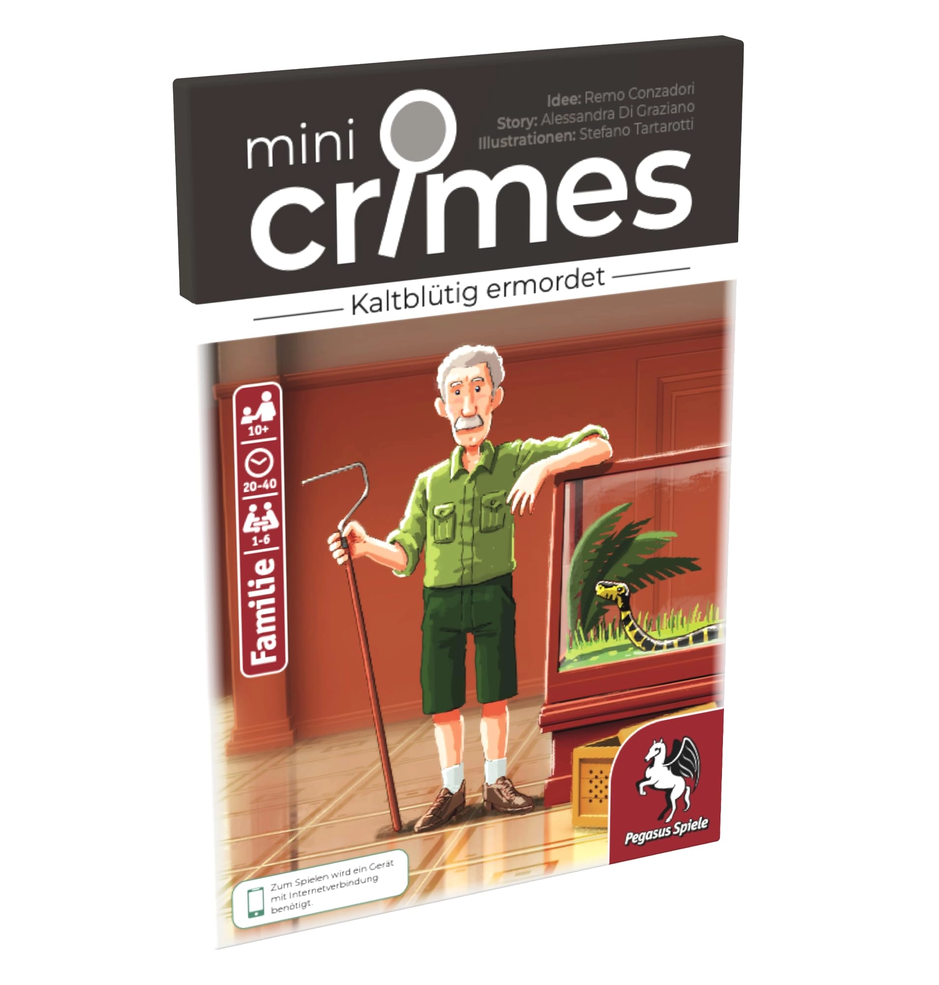 Pegasus MiniCrimes: Cold-blooded murdered - Card Game