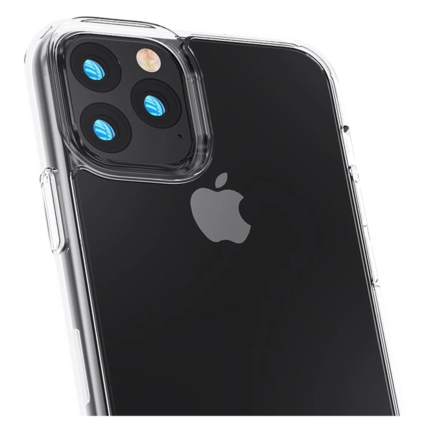 Clear Tempered Glass Screen Protector + Transparent Back Protector for iPhone 11 Pro Max